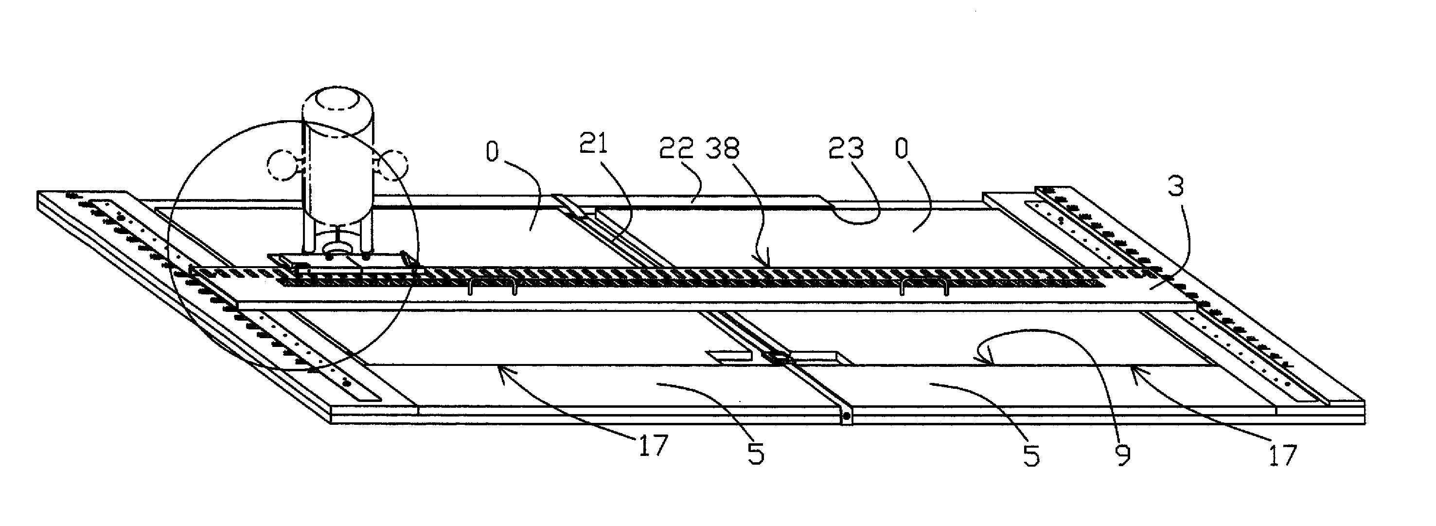 Hole positioning system