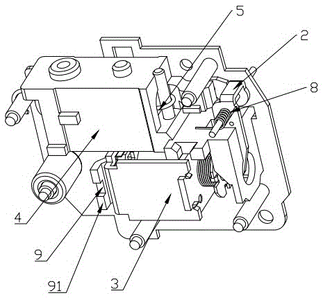 Tripping device for circuit breaker