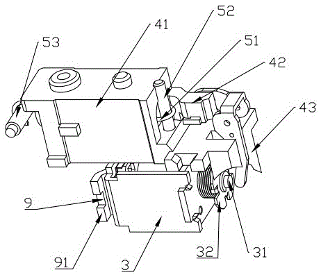 Tripping device for circuit breaker