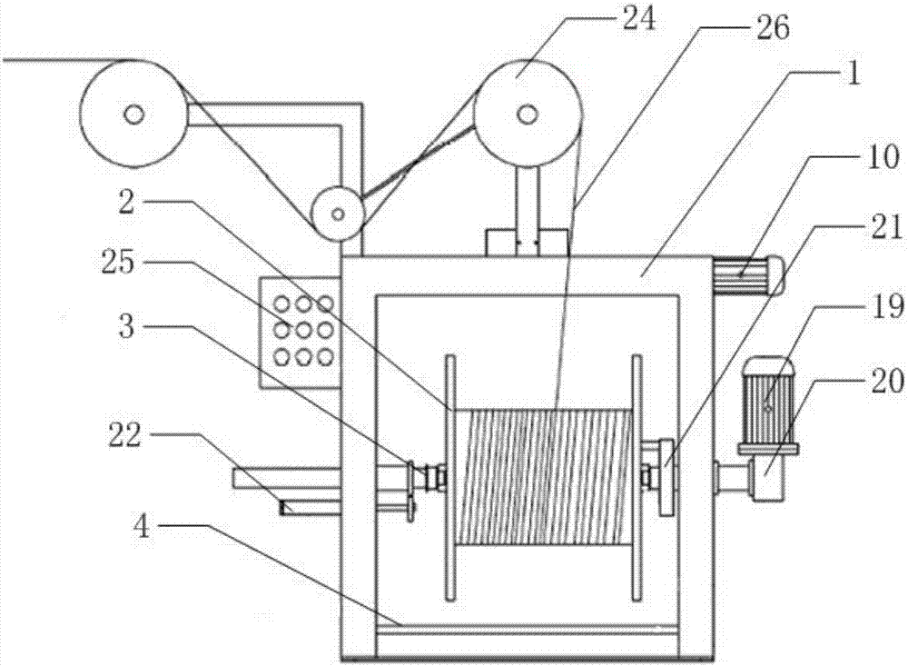 Pay-off rack and cable manufacturing equipment