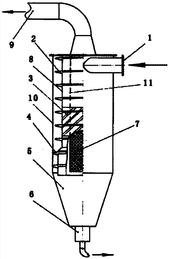 Dual-swirl water purifier