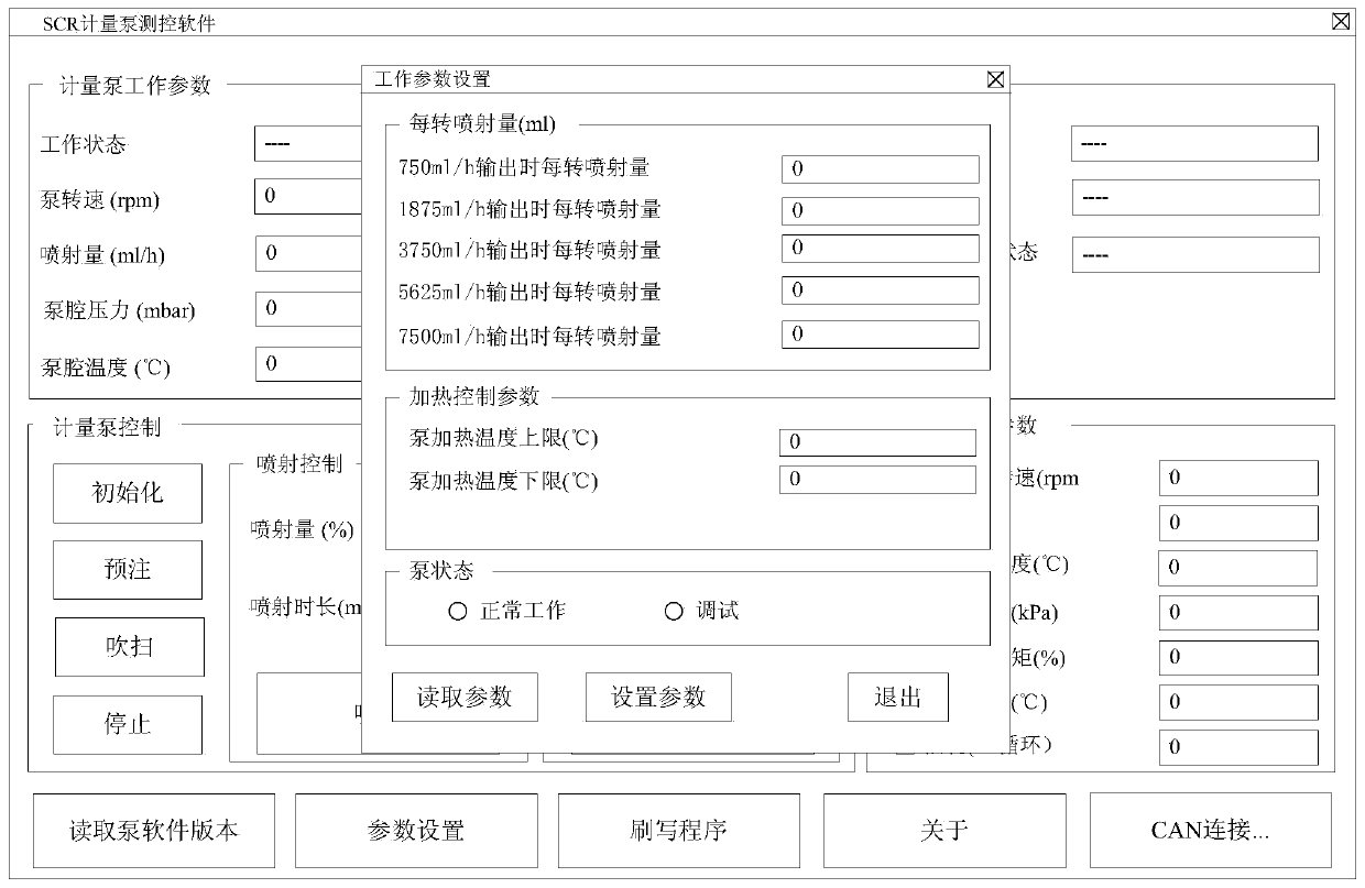 Service aid of air-assisted type urea metering pump