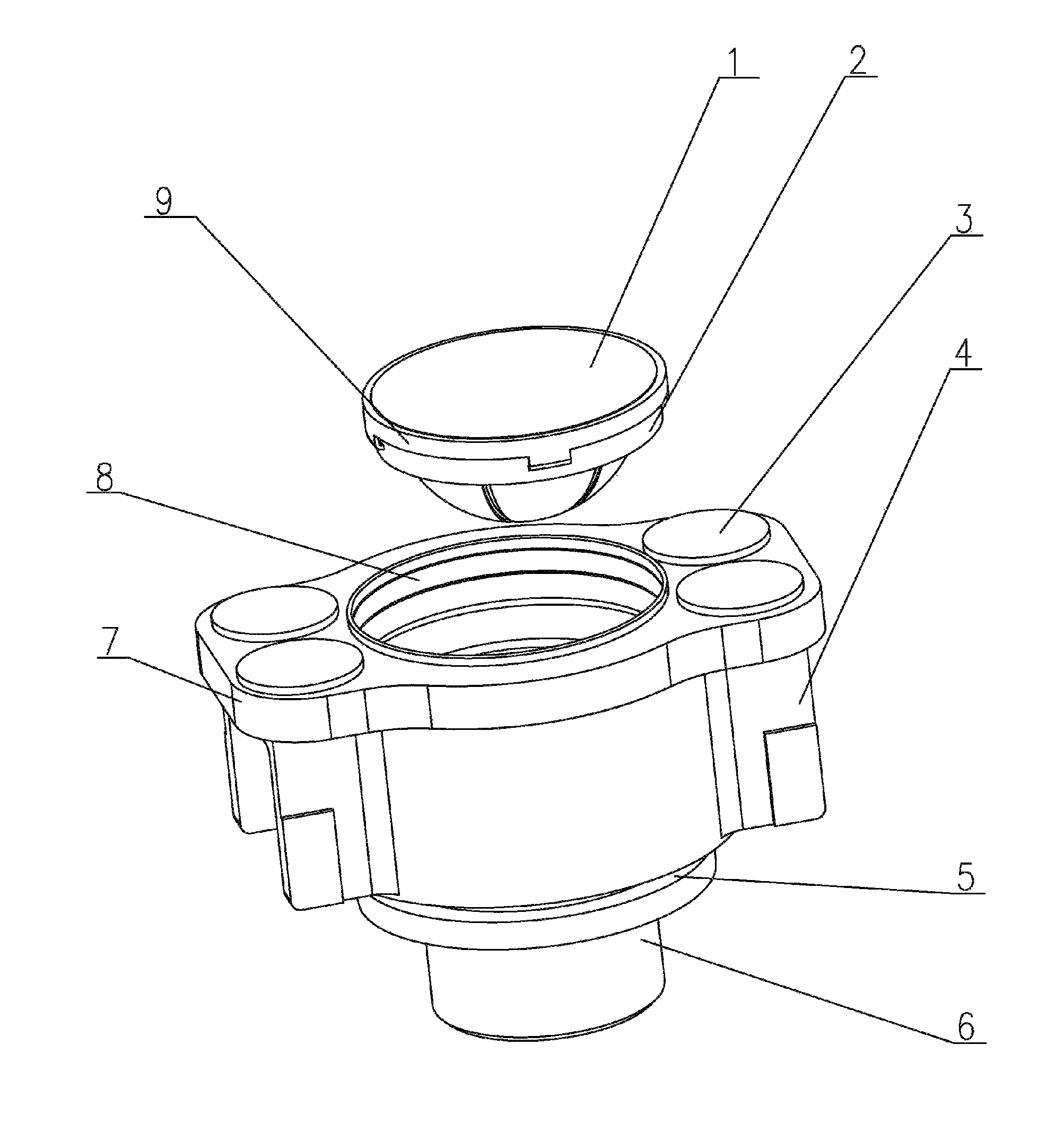 Lower side bearing for railroad car wheel truck