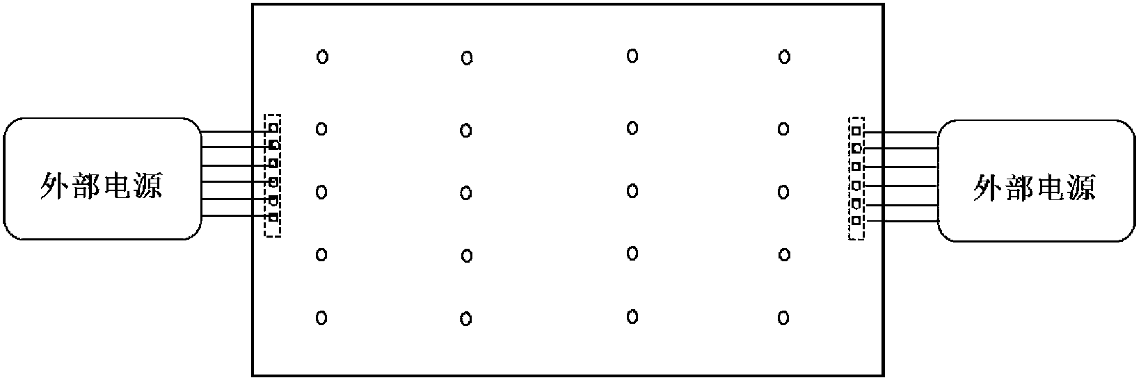 Probe module for detecting contacting effect