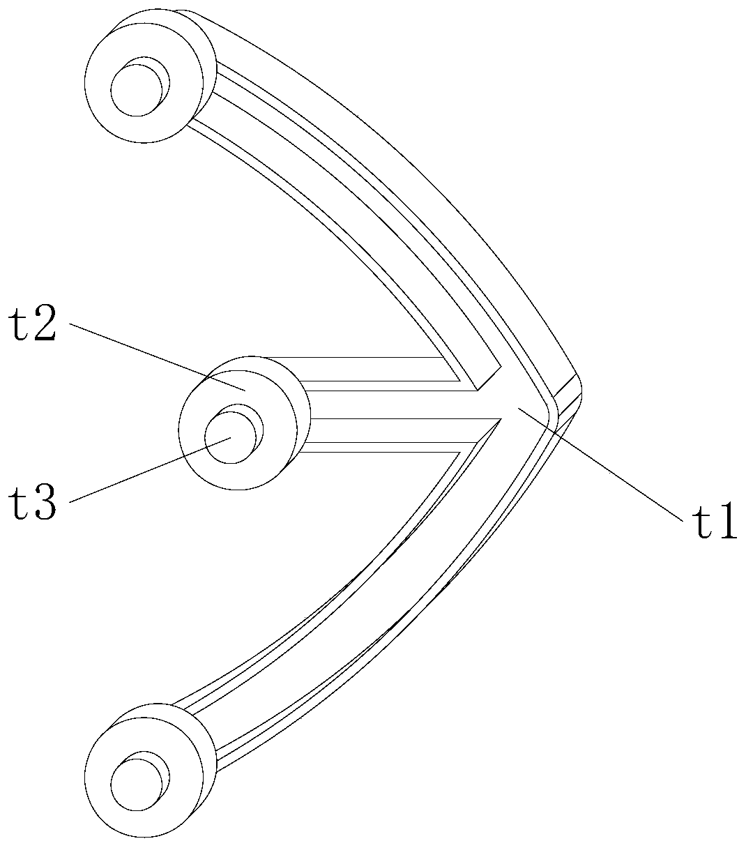 Skiing intelligent wearable equipment