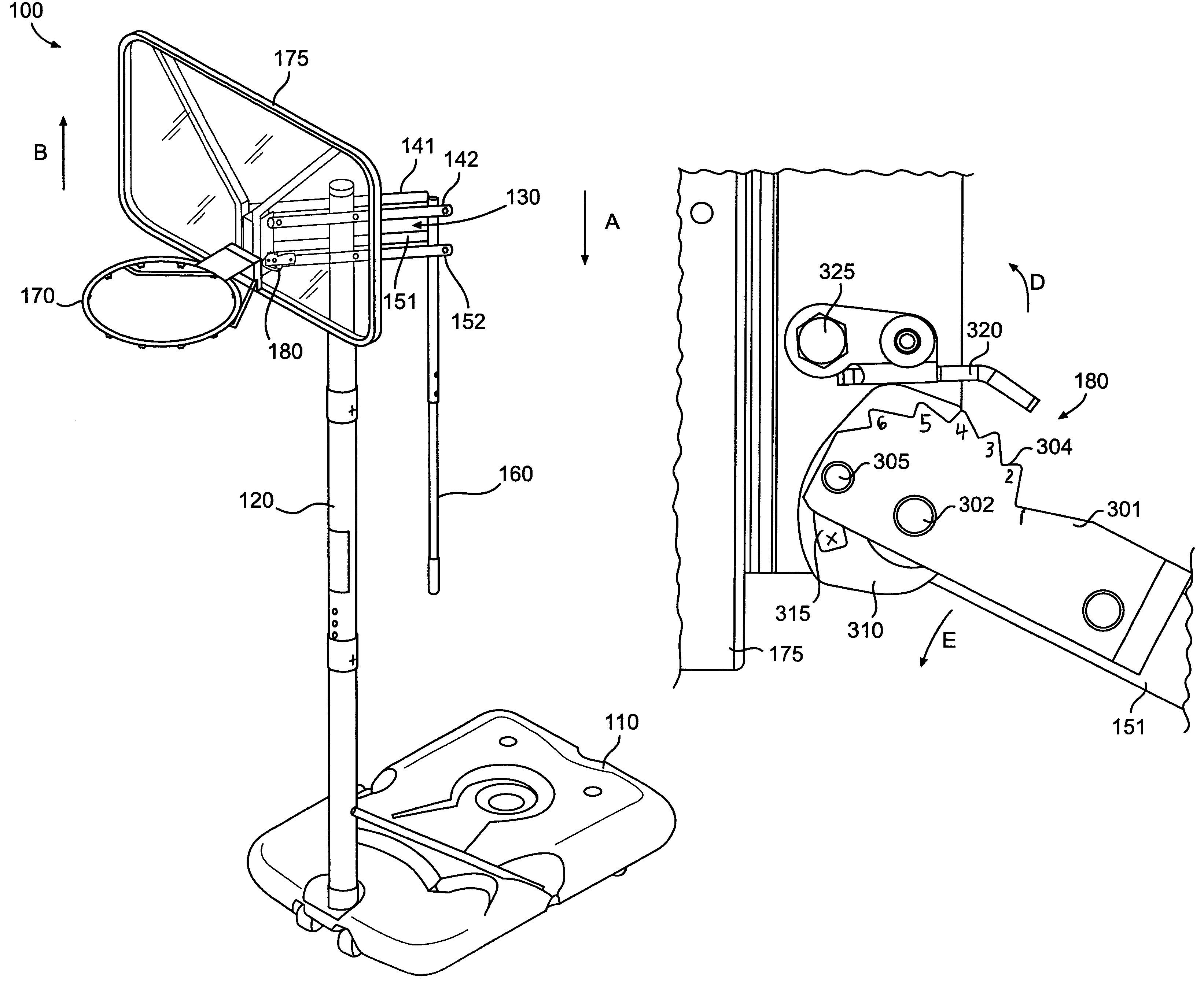 Ratchet elevator system