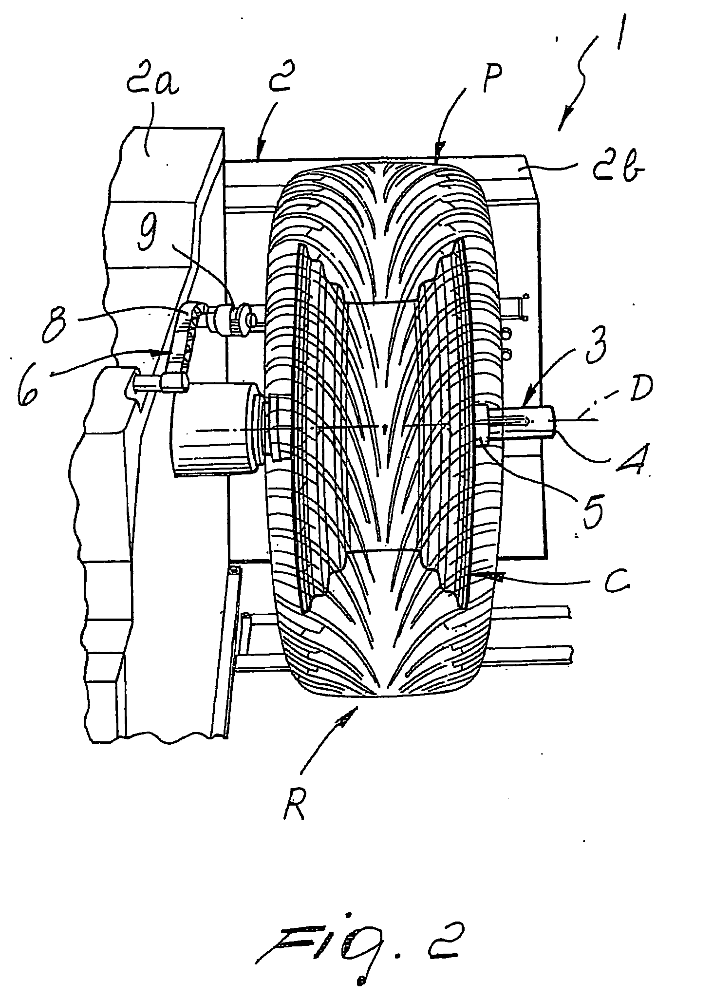 Machine for balancing vehicle wheels