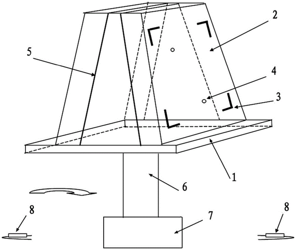 A beam riveting fixture