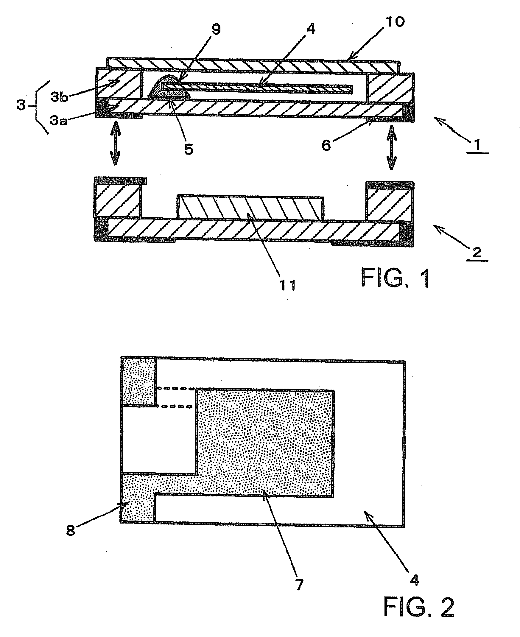 Surface-mount type crystal unit