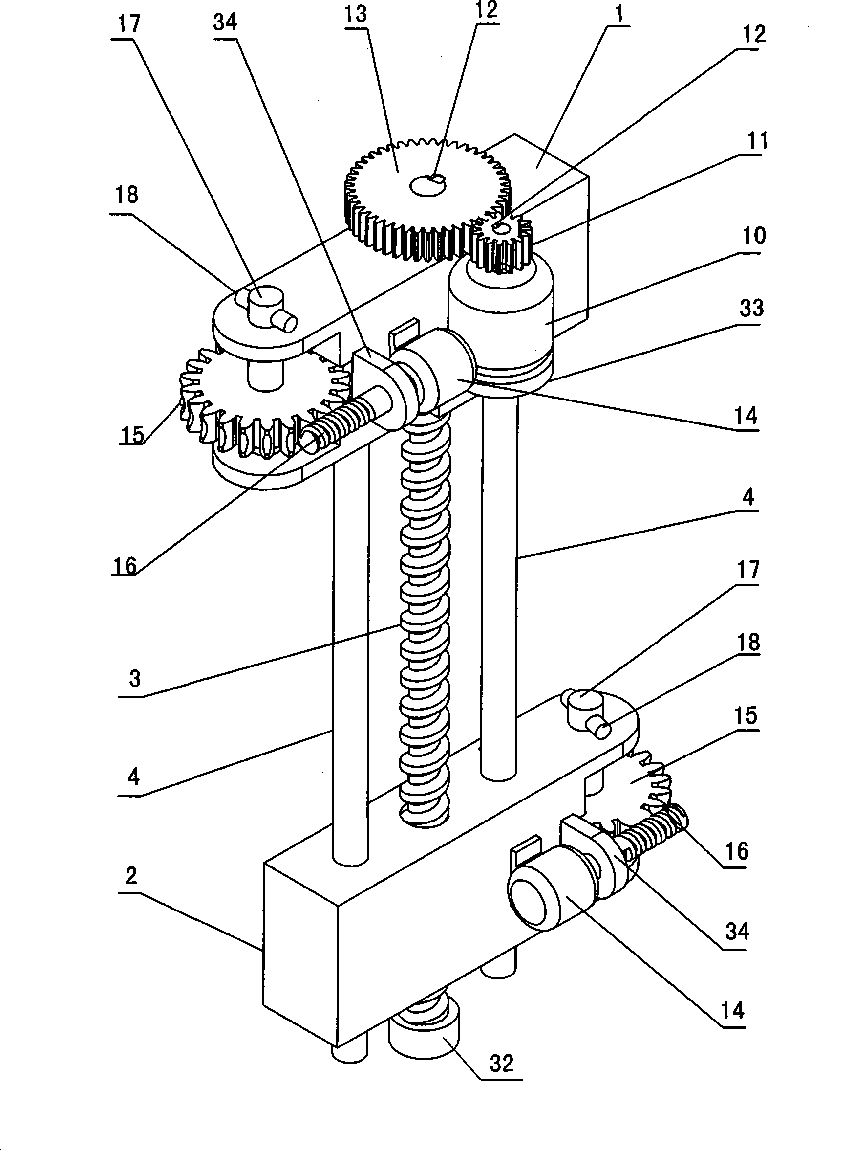 Multifunctional pole-climbing robot