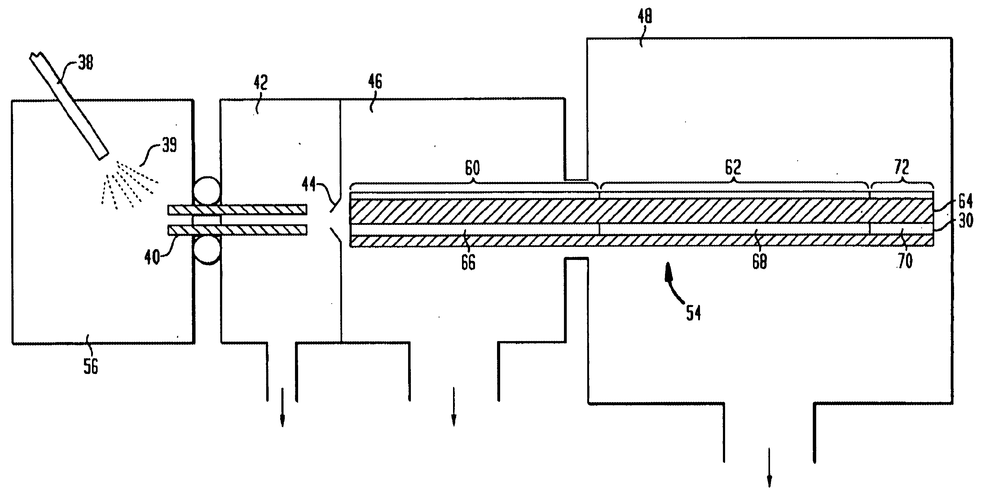 Method and apparatus for fourier transform mass spectrometry (FTMS) in a linear multipole ion trap