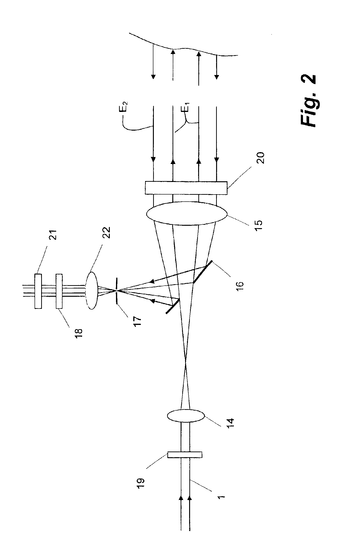 Optical sensor for distance measurement