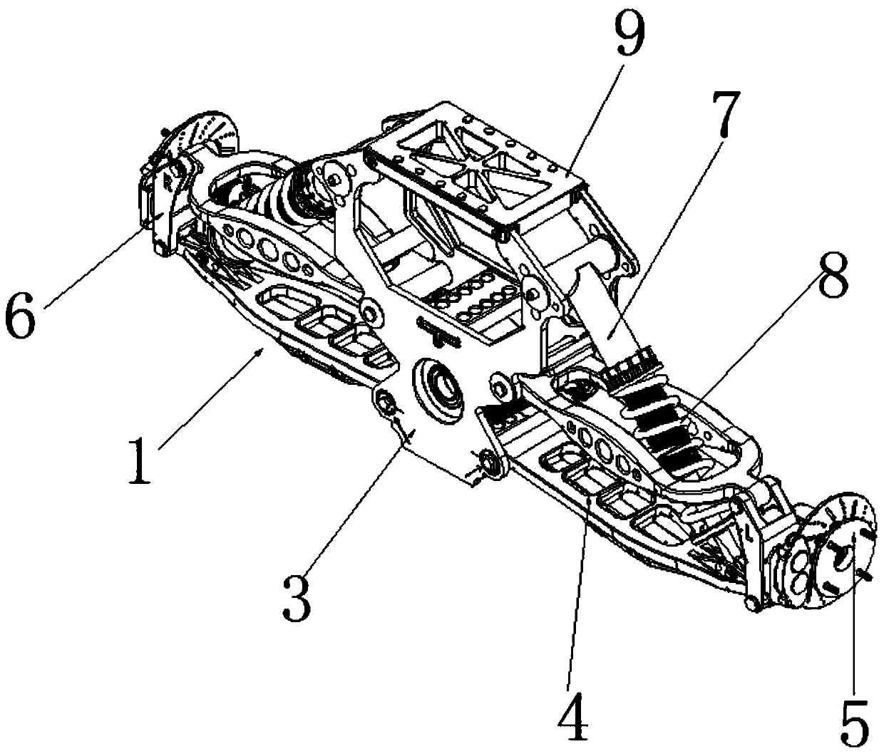 Adjustable fixing device for underwater sunken object fishing and fixing method thereof