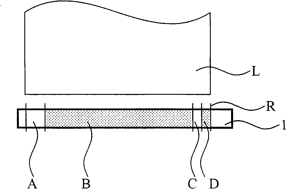 Lithium ion battery pole piece coating method and coating machine