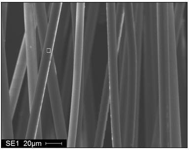 Preparation method of silicon carbide fibers with silicon nitride surface layer