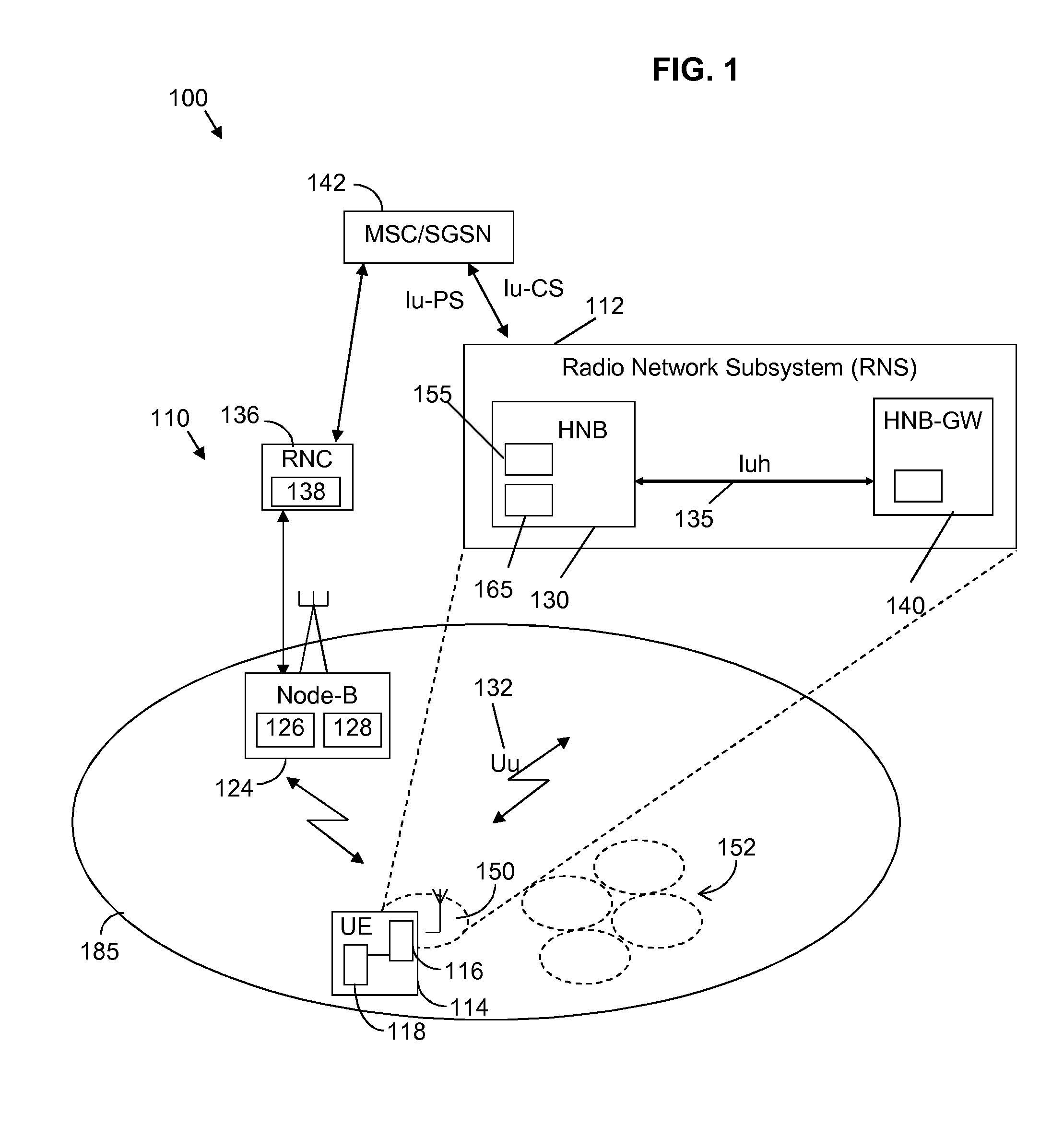 Network element, integrated circuit cellular communication system and method for capturing user equipment measurements