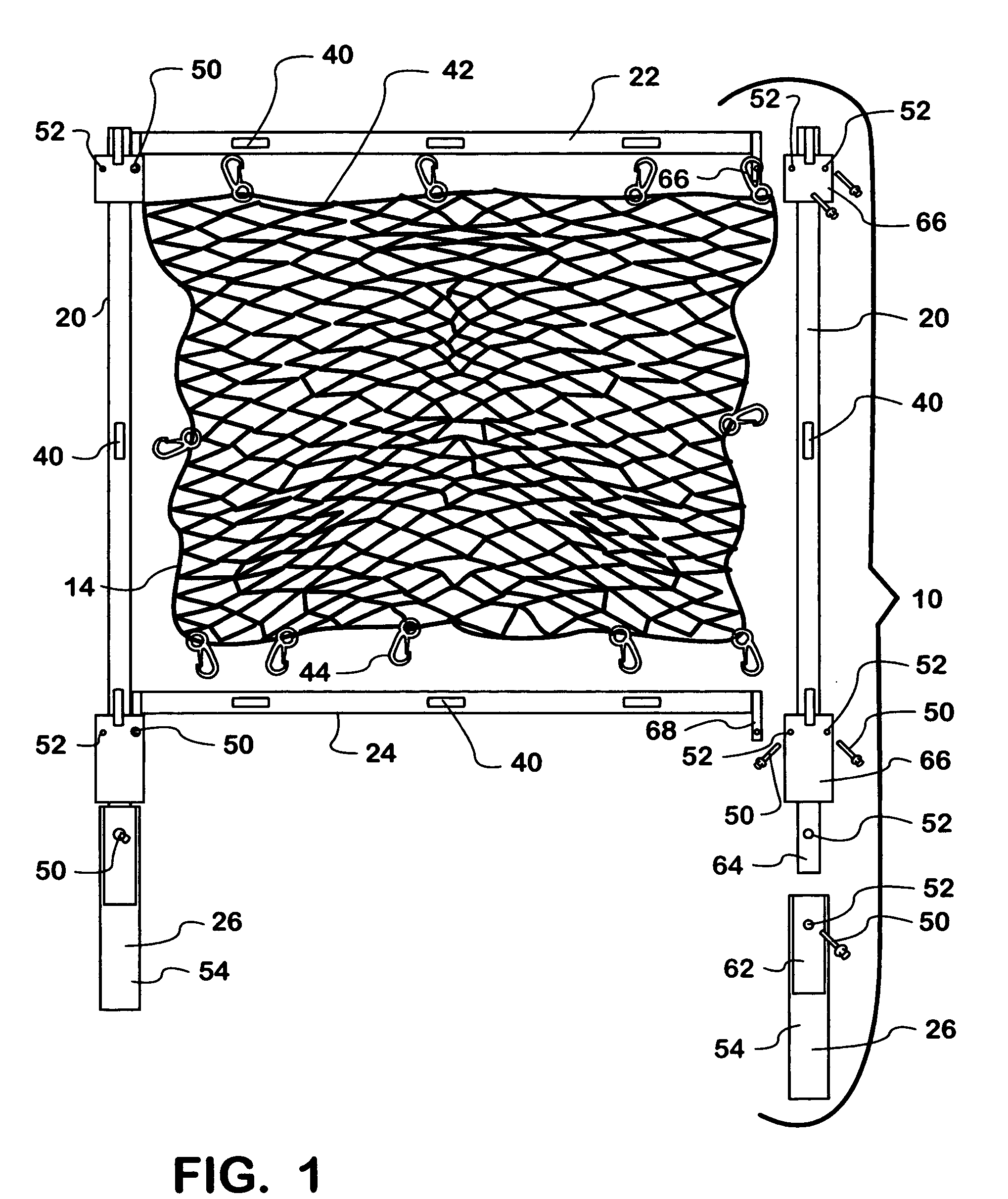 Roof retaining apparatus