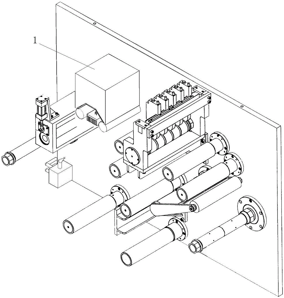 Tipping paper quality test warning system and on-line quality test method