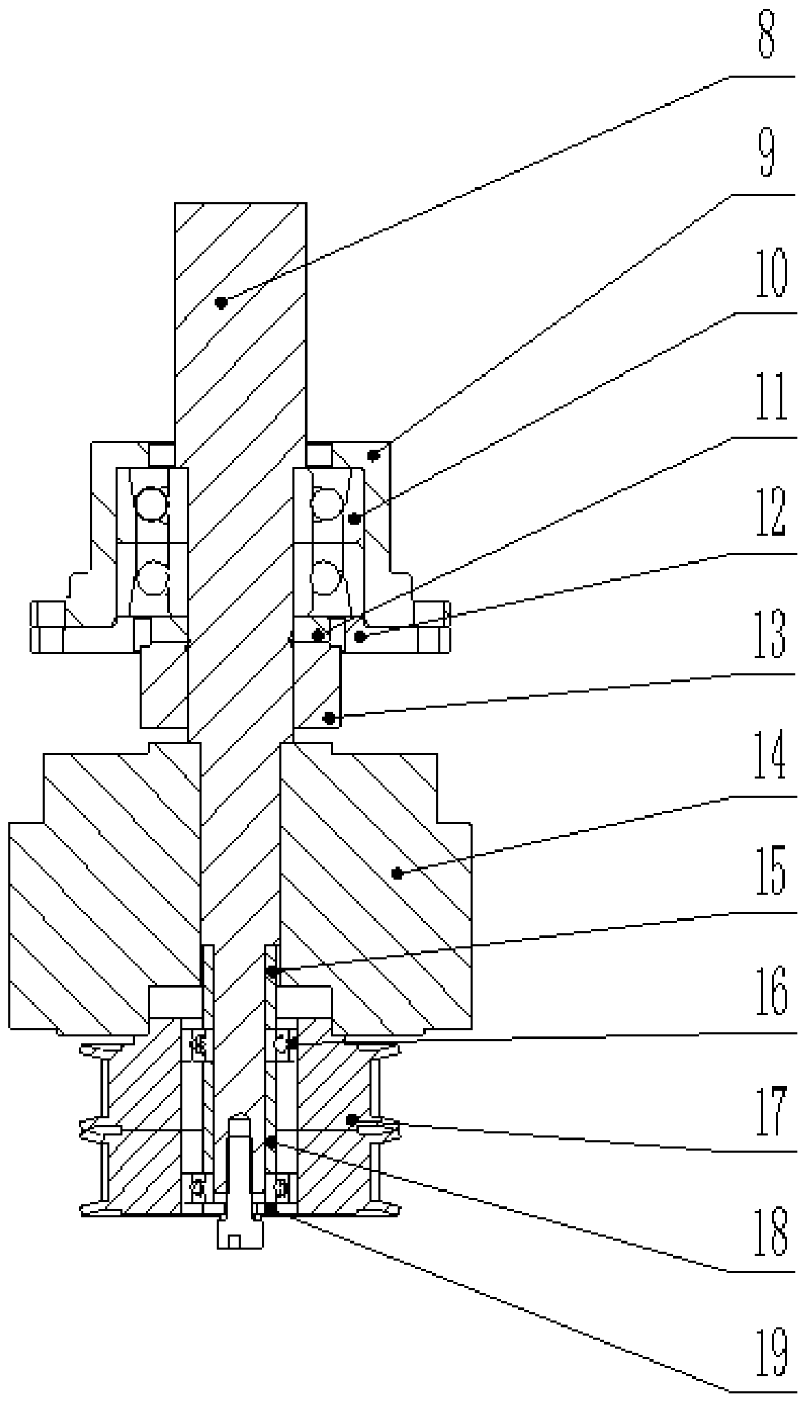 Flexible multi-point transmission device