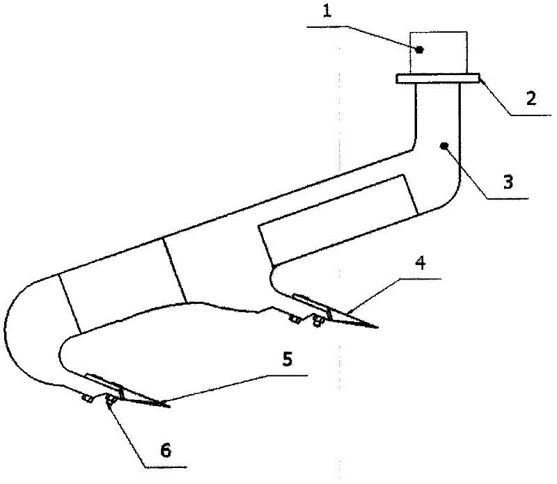 Dragging layered deep digging shovel