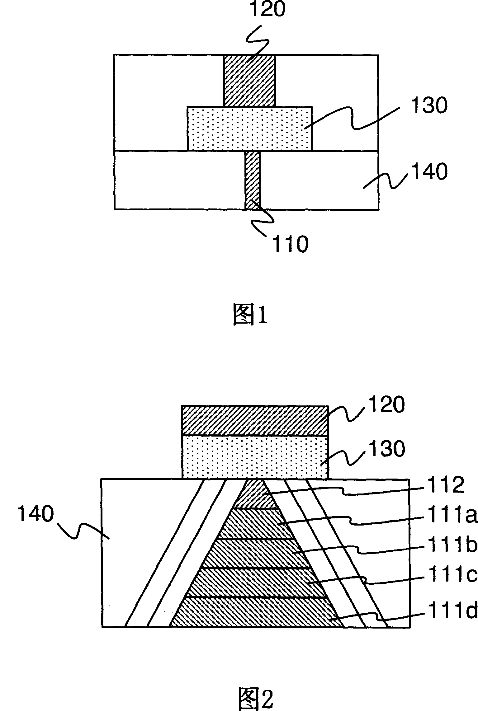 Phase storage element andmanuafcturing method thereof