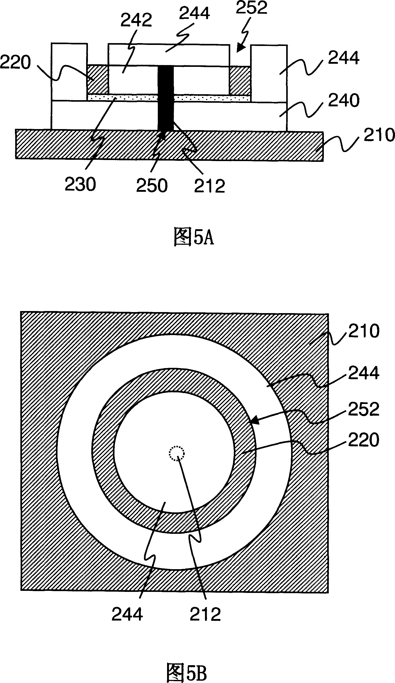 Phase storage element andmanuafcturing method thereof