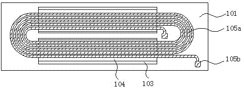 High-inductance-value silica-based planar spiral inductor structure