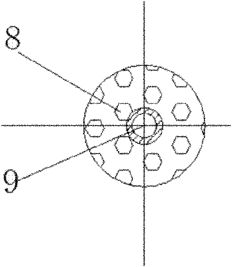 Anti-plugging method and device of constructed wetland