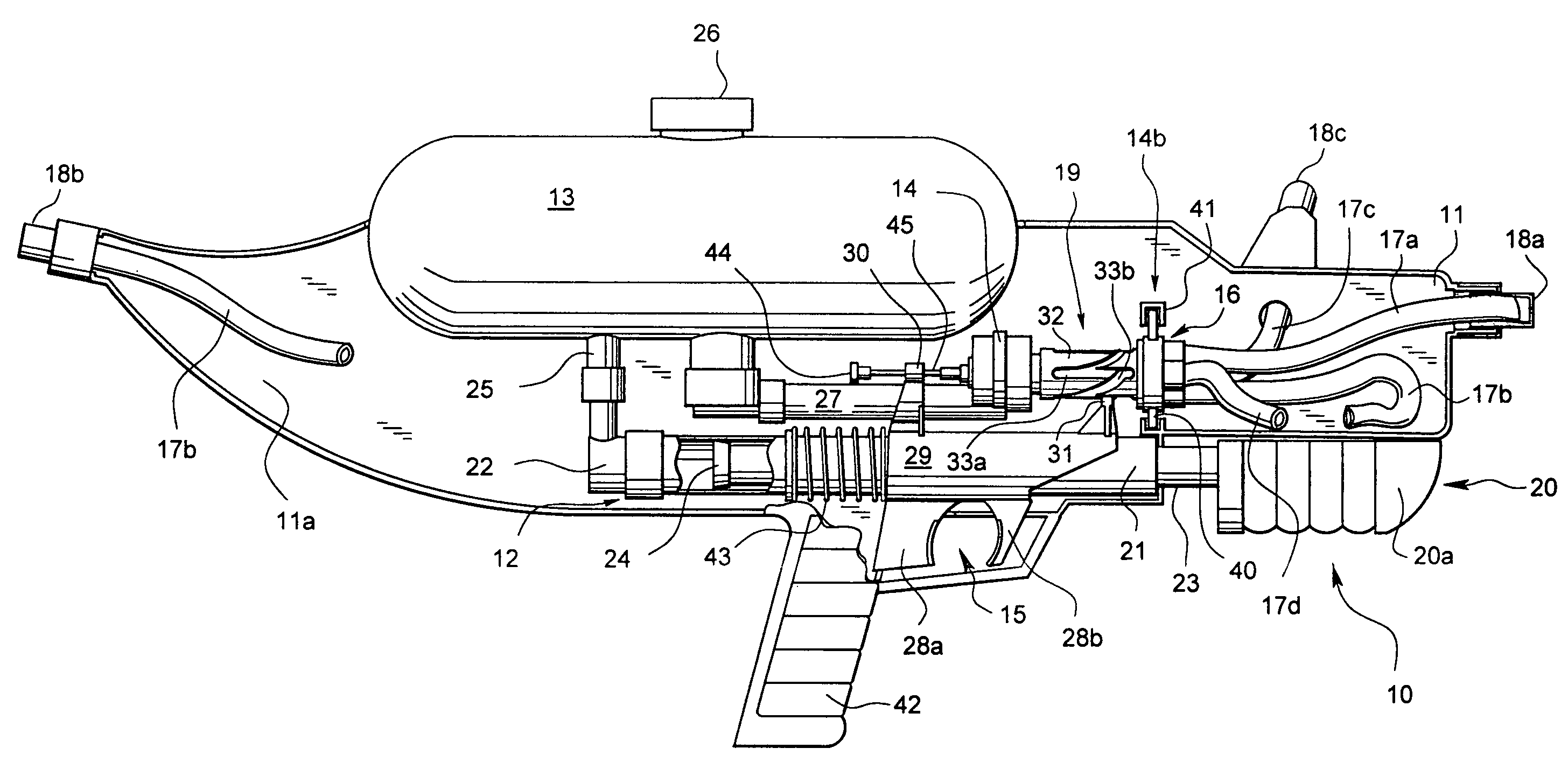 Toy water gun