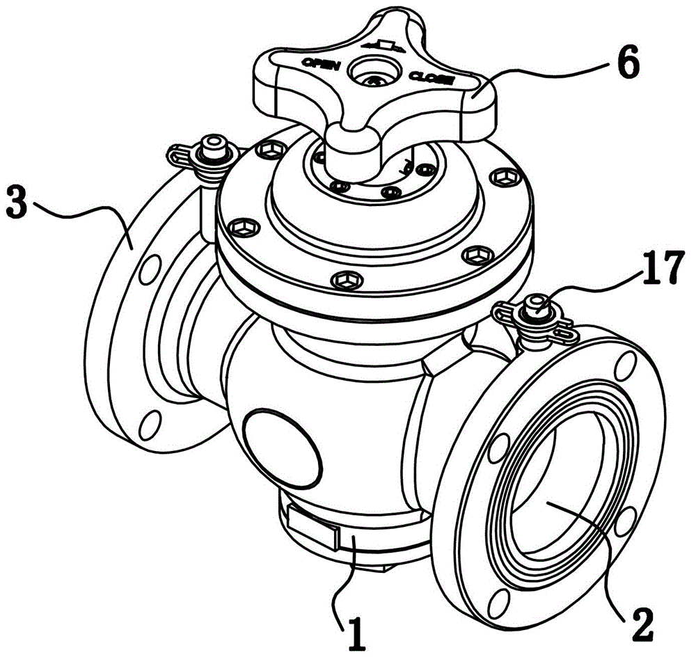 Static balance valve