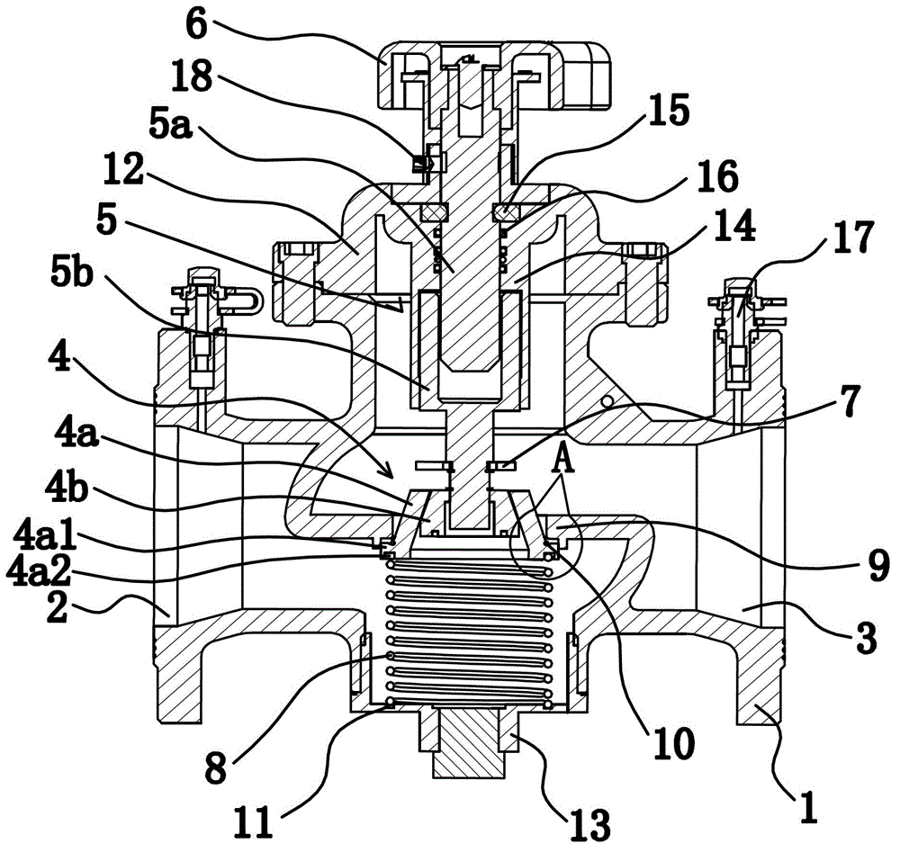 Static balance valve