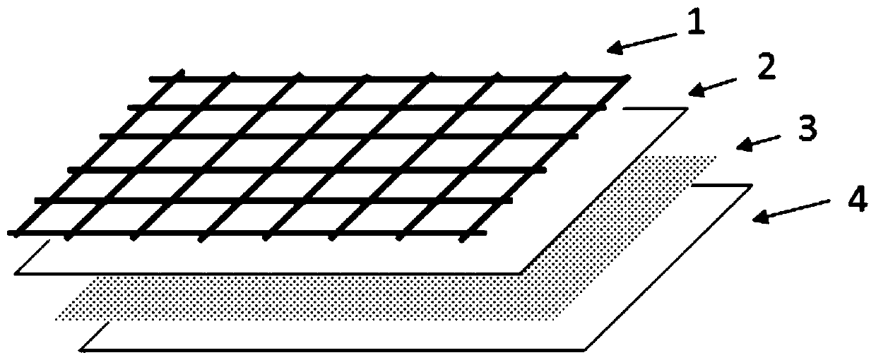 Plant growing blanket capable of resisting current scour and preparation method thereof