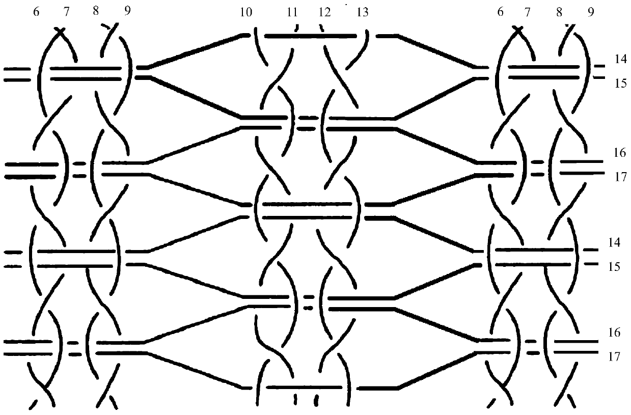 Plant growing blanket capable of resisting current scour and preparation method thereof