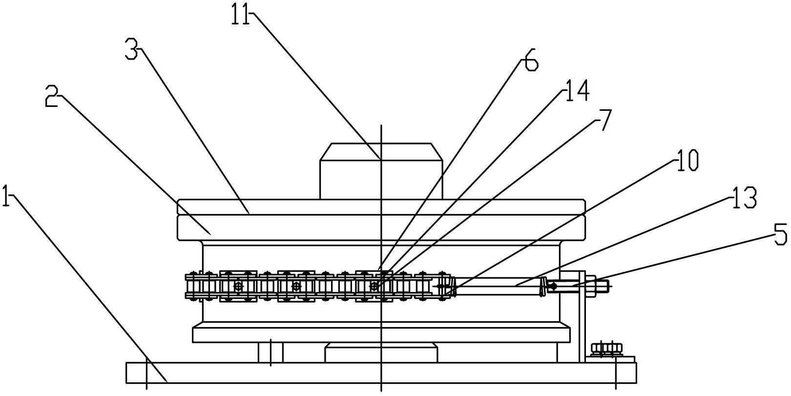 Damped pay-off device