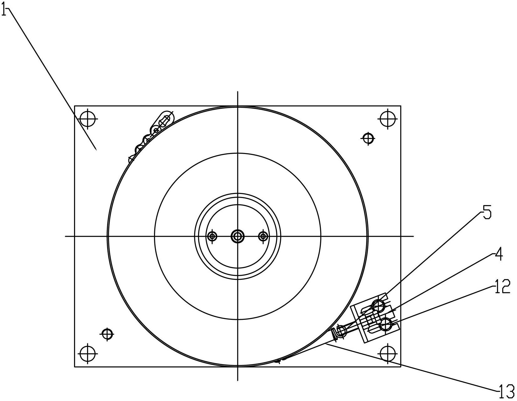 Damped pay-off device