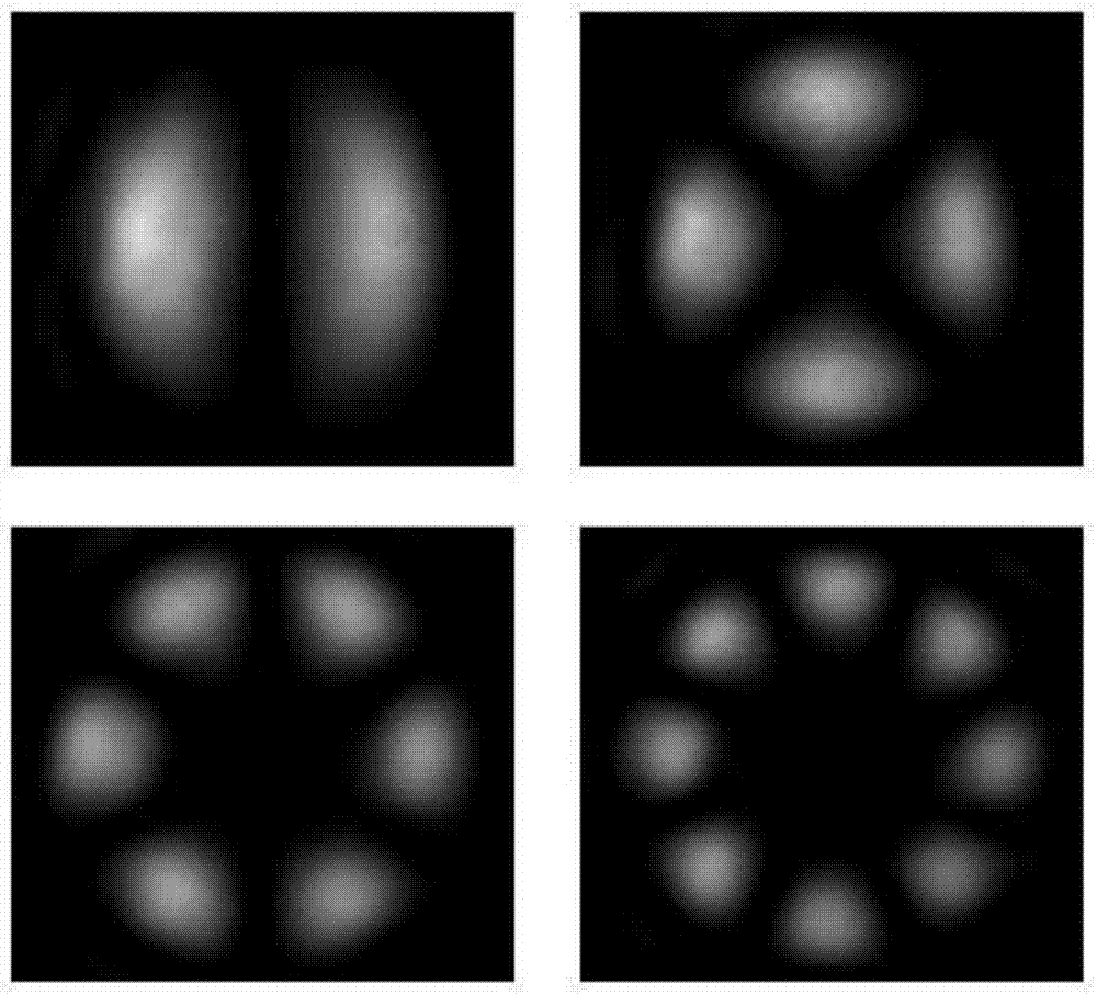 Crystal current sensor based on composite optical vortex