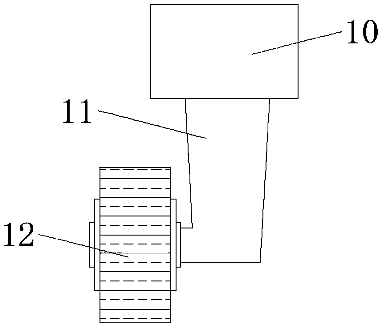 Automatic carbon molecule particle screening device