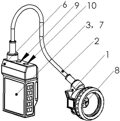 Underground people positioning and bidirectional paging communication method for mine and special mine lamp