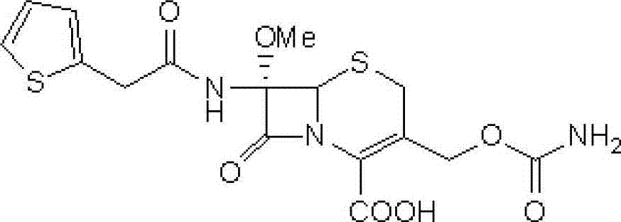 Method for producing cefoxitin acid