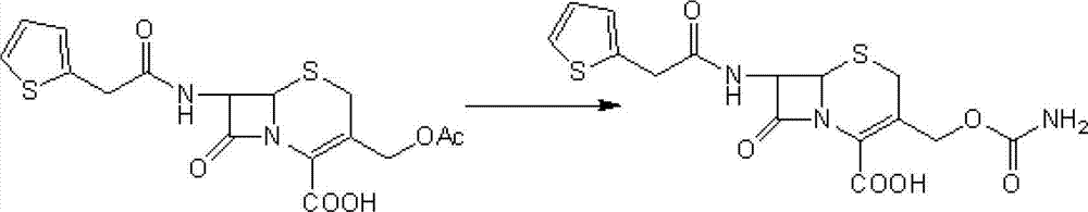 Method for producing cefoxitin acid