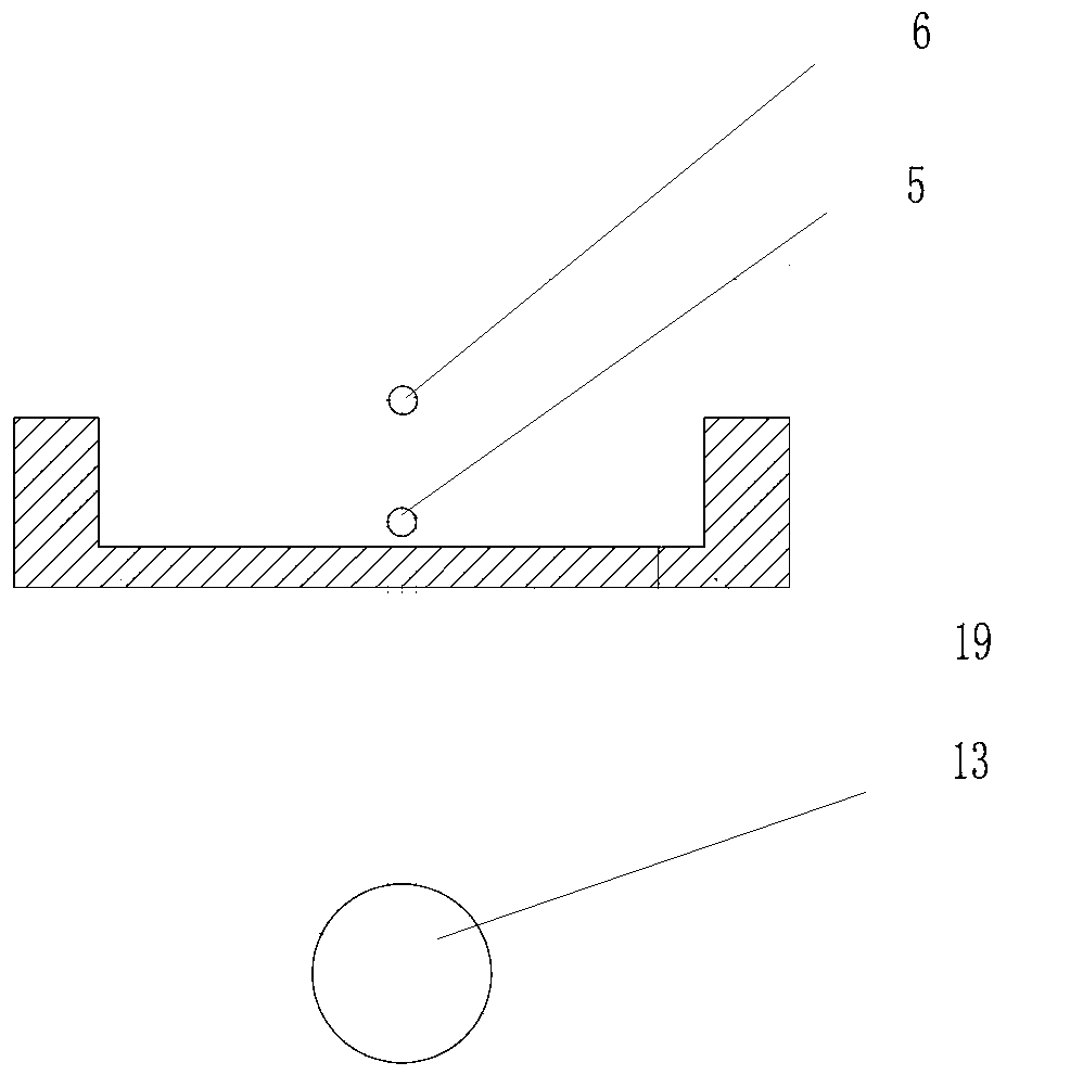 Ecological slope protection plant measure method for concrete and rock high steep slope surfaces