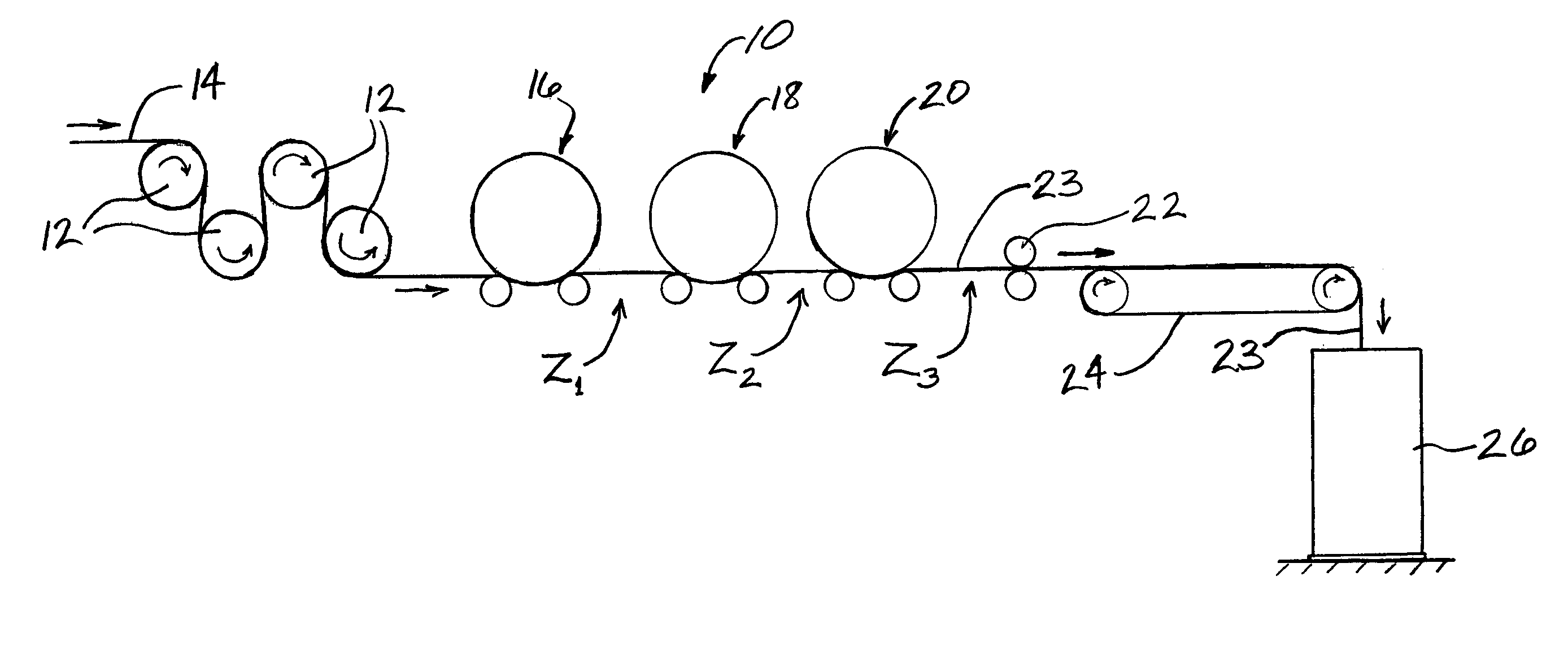 High-strength spun yarn produced from continuous high-modulus filaments, and process for making same