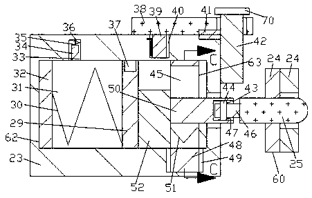 Automatic lifting beauty instrument