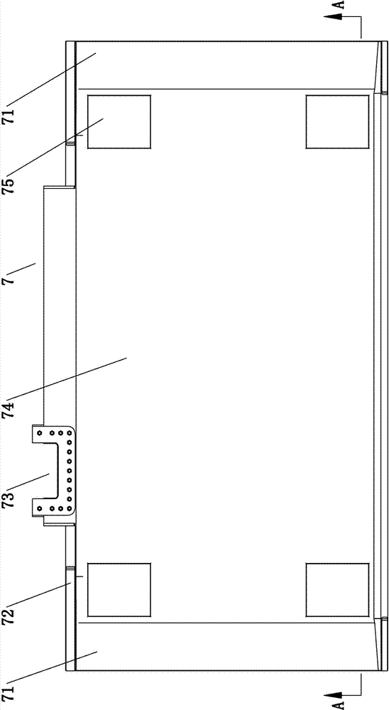 Car platform for non-avoidance stereoscopic parking equipment