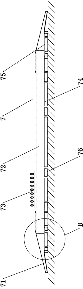 Car platform for non-avoidance stereoscopic parking equipment