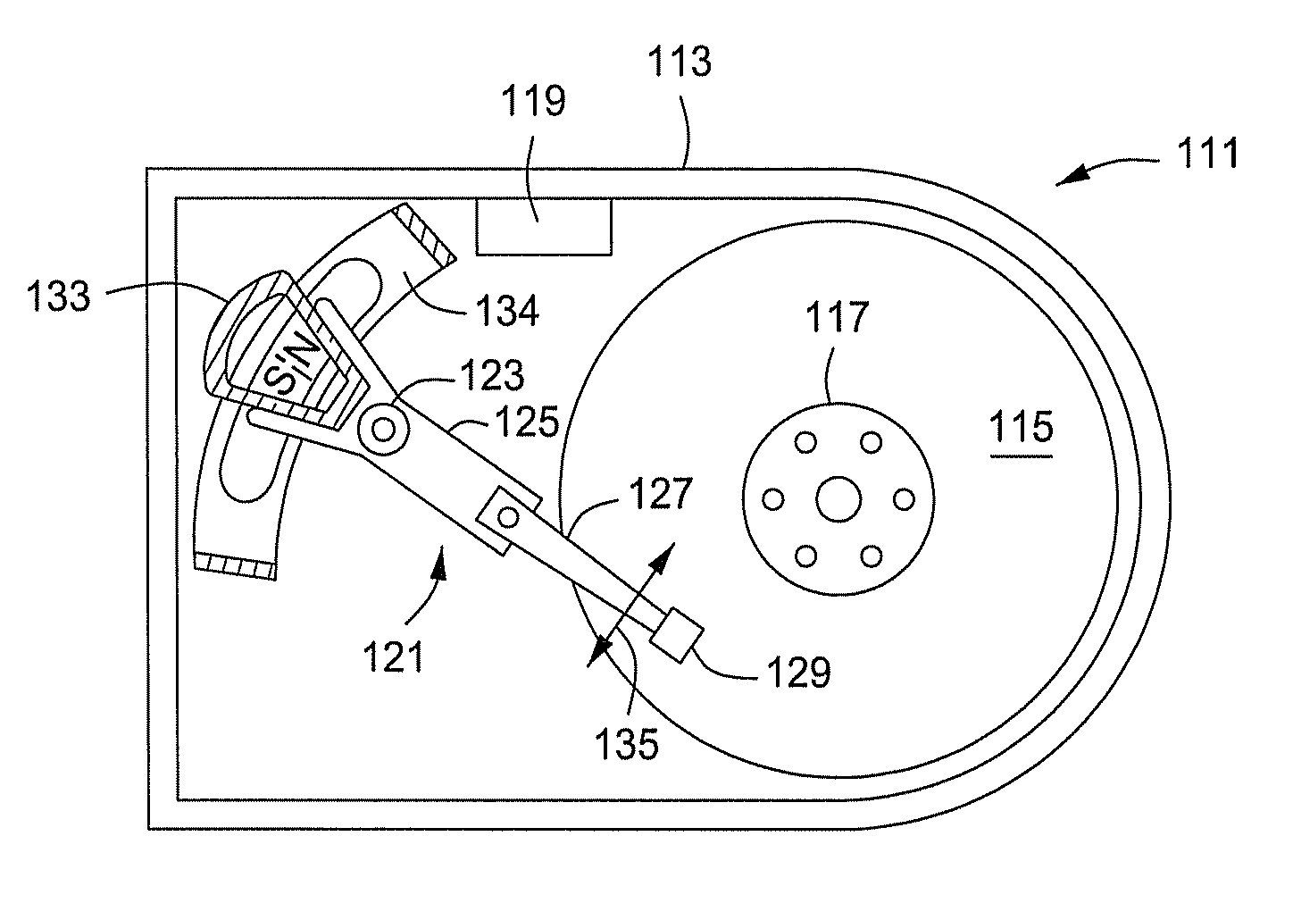 System, method and apparatus for performing metrology on patterned media disks with test pattern areas