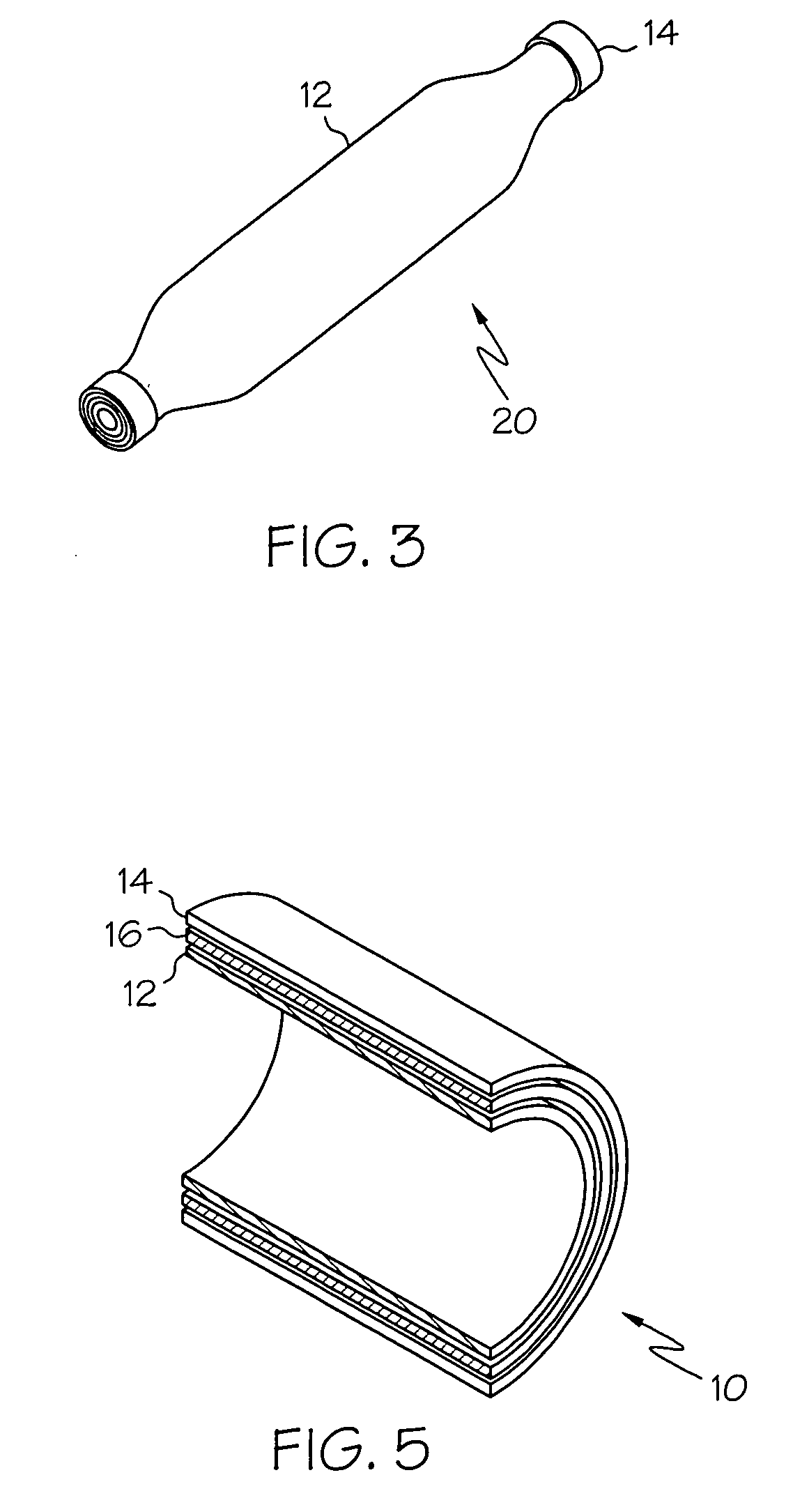 Balloons having a crosslinkable layer