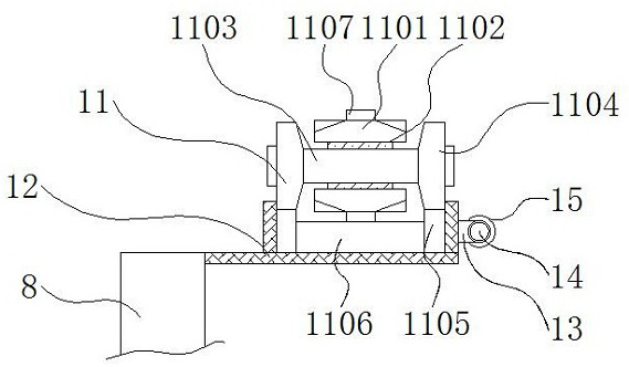 Wire drawing equipment with protection structure for steel wire production