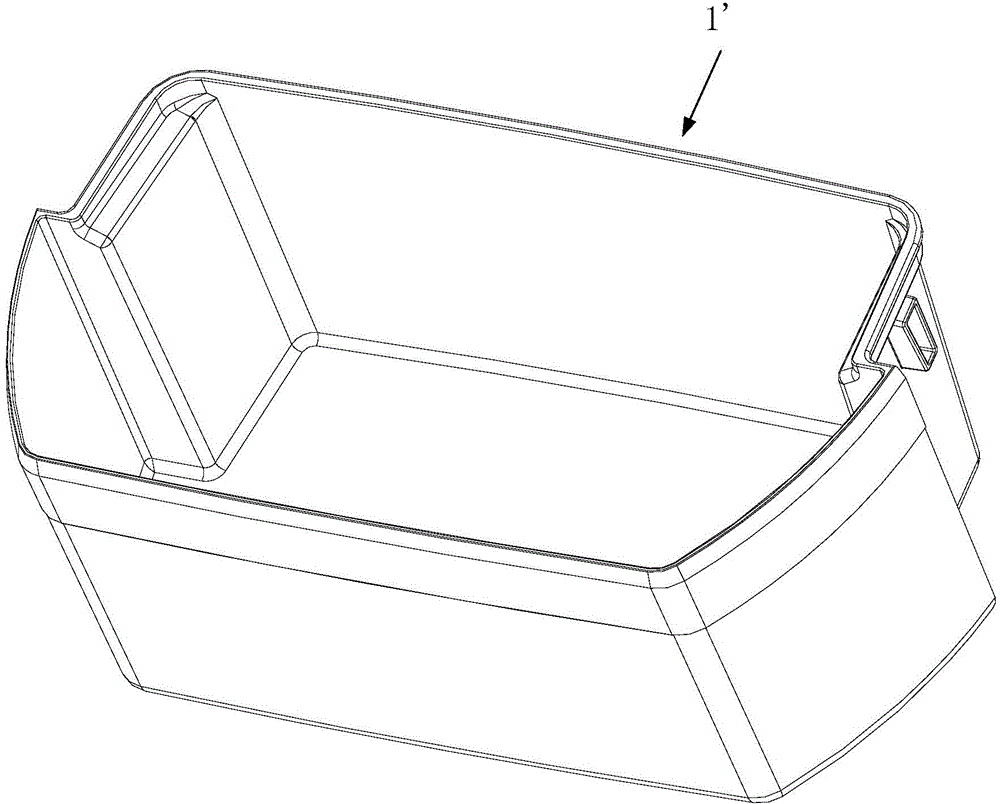 Bottle frame of refrigerator and refrigerator