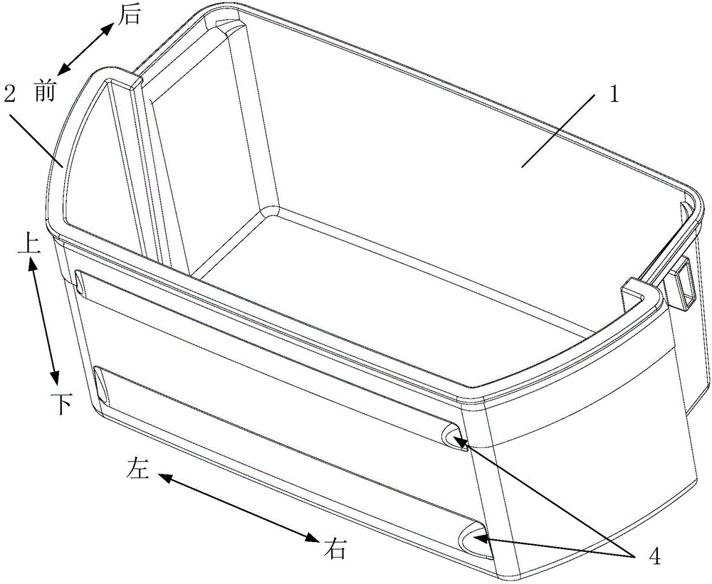 Bottle frame of refrigerator and refrigerator